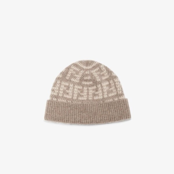 ❤펜디 남/녀 베이지 비니 - Fendi Unisex Beige Beanie - acc1707x