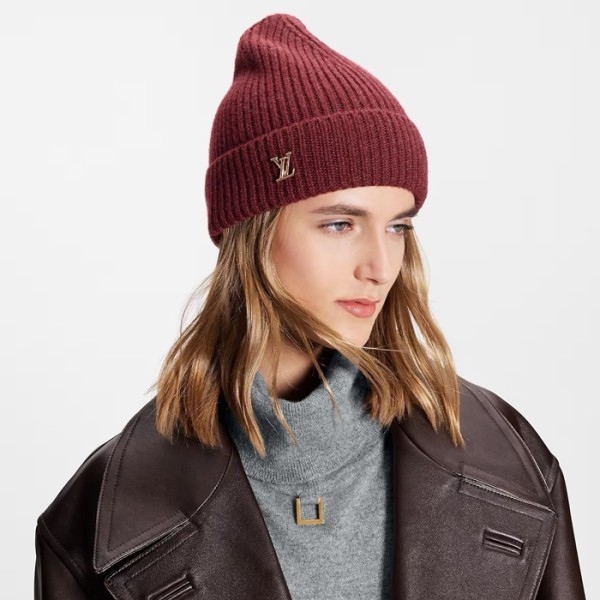 ❤루이비통 남/녀 버건디 비니 - Louis vuitton Unisex Burgundy Beanie - acc1709x