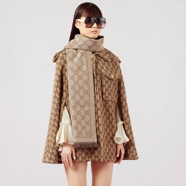 ❤구찌 여성 카멜 스카프 - Gucci Womens Camel Scarf - acc1722x