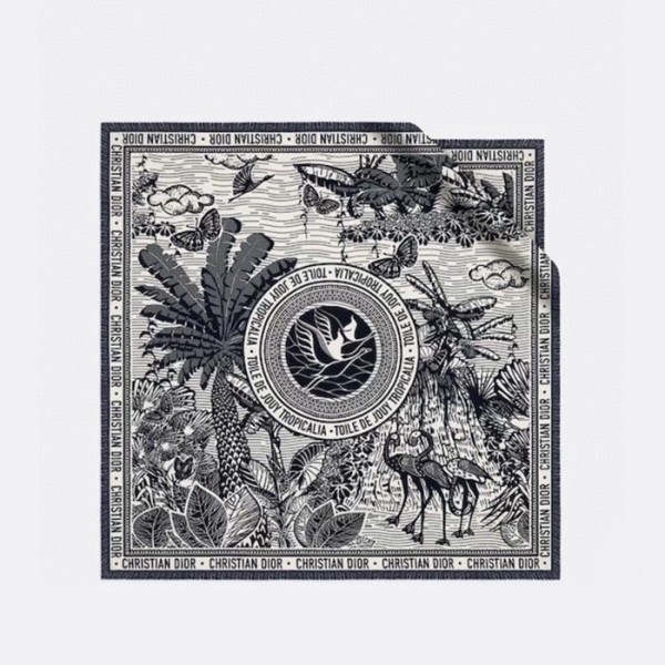 ❤디올 여성 블랙 머플러 - Dior Womens Black Muffler - acc1724x