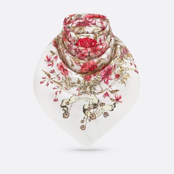 ❤디올 여성 레드 머플러 - Dior Womens Red Muffler - acc1726x