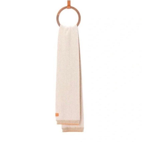 ❤로에베 남/녀 아이보리 머플러 - Loewe Unisex Ivory Muffler -acc1733x