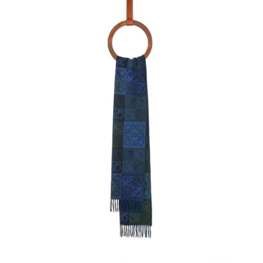 ❤로에베 남/녀 블루 머플러 - Loewe Unisex Blue Muffler -acc1737x
