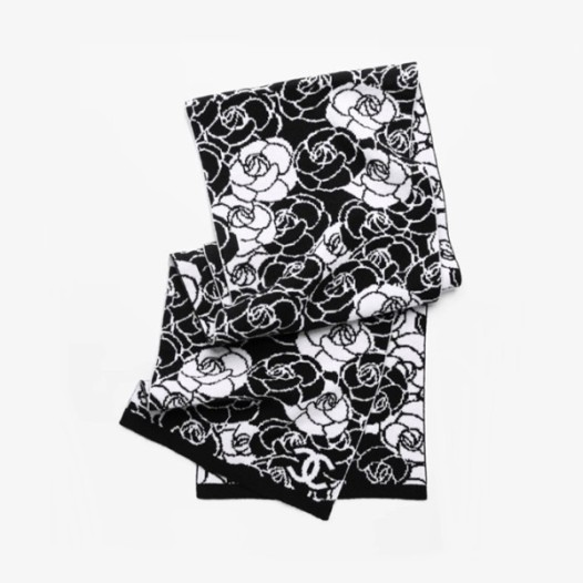❤샤넬 여성 블랙 머플러 - Chanel Womens Black Muffler - ch1748x
