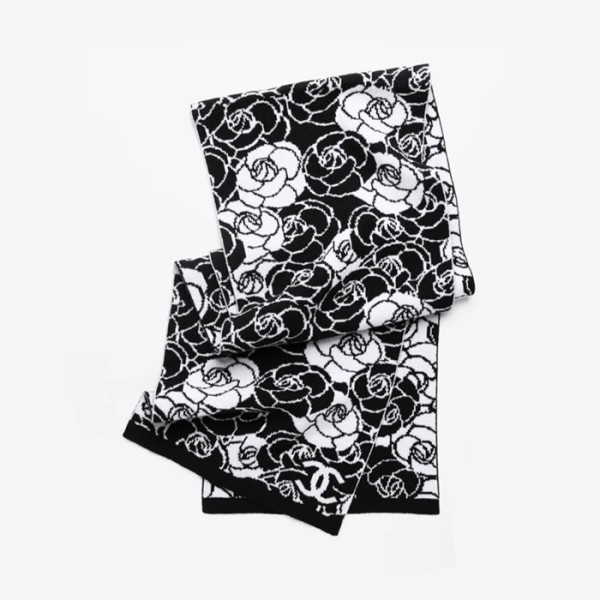 ❤샤넬 여성 블랙 머플러 - Chanel Womens Black Muffler - ch1748x