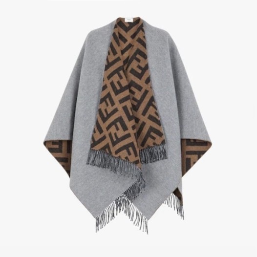 ❤펜디 여성 그레이 판쵸 - Fendi Womens Gray Pancho - acc1756x