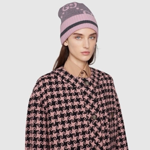 ❤구찌 여성 핑크 비니 - Gucci Womens Pink Beanie - acc1764x