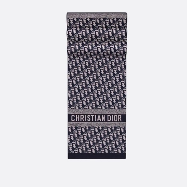 ❤디올 여성 네이비 머플러 - Dior Womens Navy Muffler - acc1765x