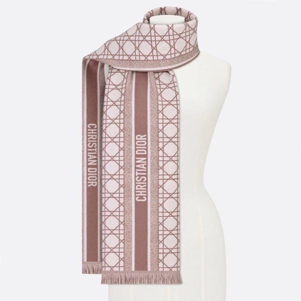 ❤디올 여성 핑크 머플러 - Dior Womens Pink Muffler - acc1767x