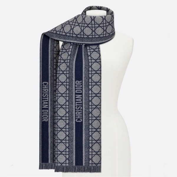 ❤디올 여성 블루 머플러 - Dior Womens Blue Muffler - acc1769x