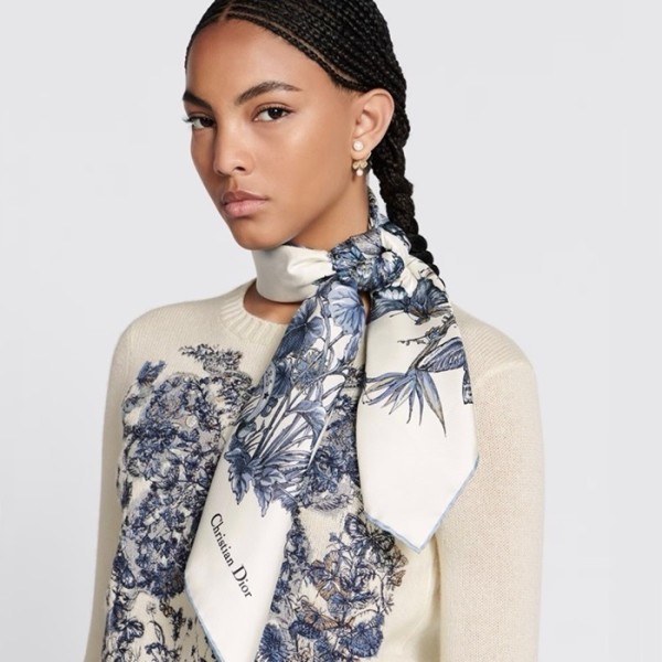 ❤디올 여성 블루 스카프 - Dior Womens Blue Scarf - acc1775x