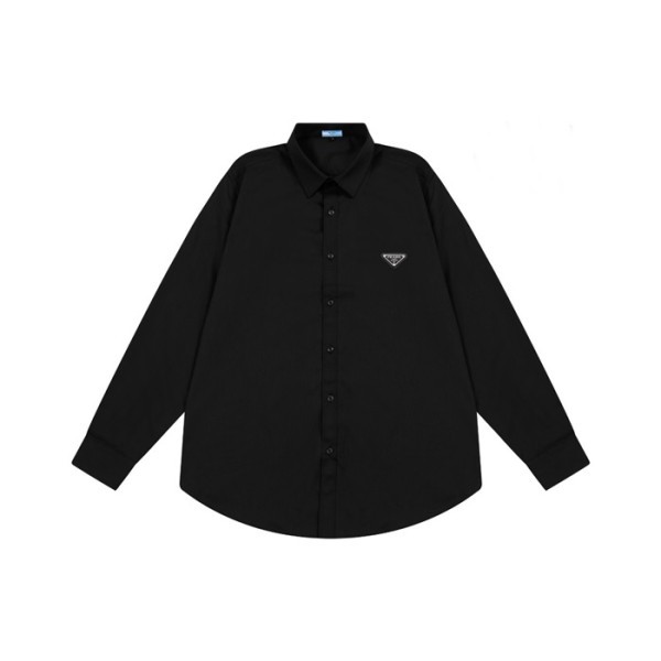 ❤프라다 남성 모던 블랙 셔츠 - Prada Mens Black Shirts - prc244x