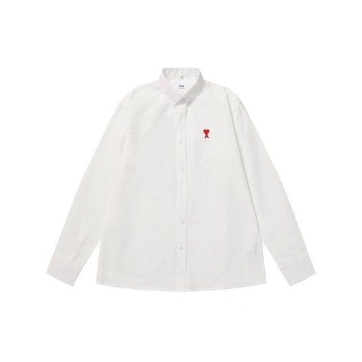 ❤아미 남성 화이트 셔츠 - Ami Mens White Shirts - amc248x