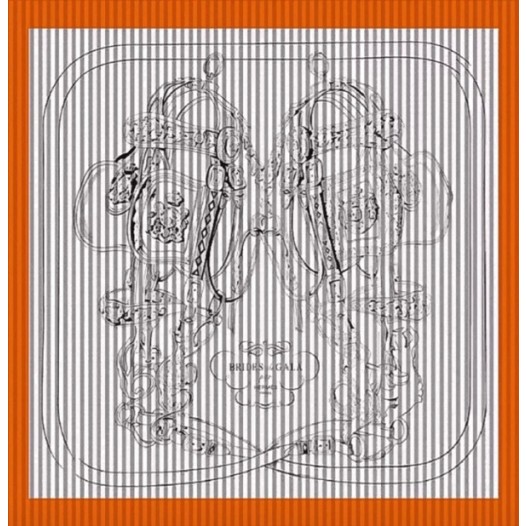 ❤에르메스 여성 오렌지 스카프 - Hermes Womens Orange Scarf - acc1794x