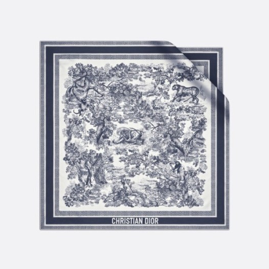 ❤디올 여성 네이비 스카프 - Dior Womens Navy Scarf - acc1799x