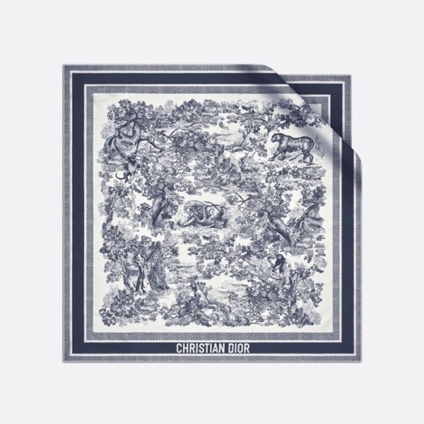 ❤디올 여성 네이비 스카프 - Dior Womens Navy Scarf - acc1799x
