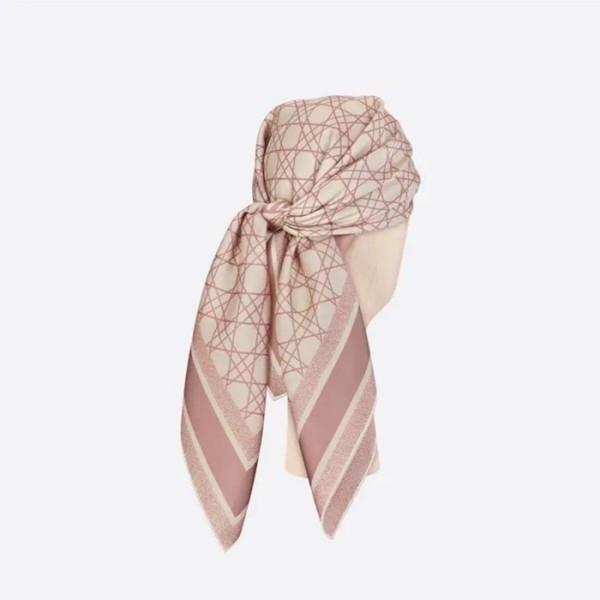 ❤디올 여성 핑크 스카프 - Dior Womens Pink Scarf - acc1803x