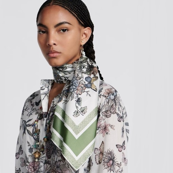❤디올 여성 그린 스카프 - Dior Womens Green Scarf - acc1810x
