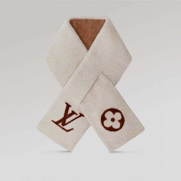 ❤루이비통 여성 아이보리 머플러 - Louis vuitton Womens Ivory Muffler - acc1811x
