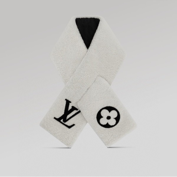 ❤루이비통 여성 아이보리 머플러 - Louis vuitton Womens Ivory Muffler - acc1812x
