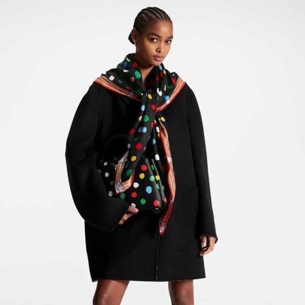 ❤루이비통 여성 블랙 스카프 - Louis vuitton Womens Scarf - acc1827x