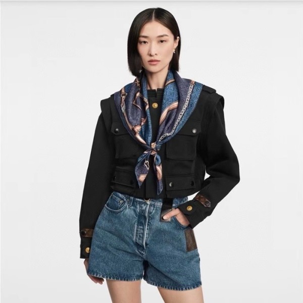 ❤루이비통 여성 네이비 스카프 - Louis vuitton Womens Scarf - acc1838x