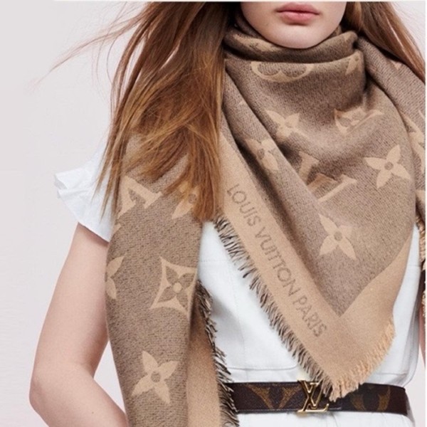 ❤루이비통 여성 베이지 스카프 - Louis vuitton Womens Scarf - acc1848x