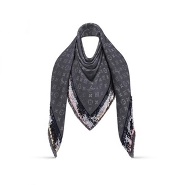 ❤루이비통 여성 블랙 스카프 - Louis vuitton Womens Scarf - acc1857x