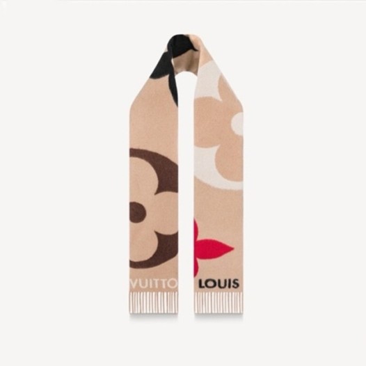❤루이비통 여성 베이지 머플러 - Louis vuitton Womens Beige Muffler - acc1860x