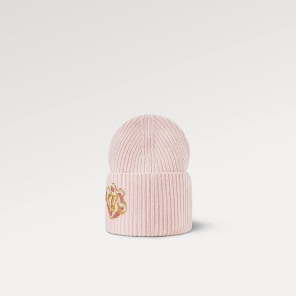 ❤루이비통 여성 핑크 비니 - Louis vuitton Womens Pink Beanie - acc1861x