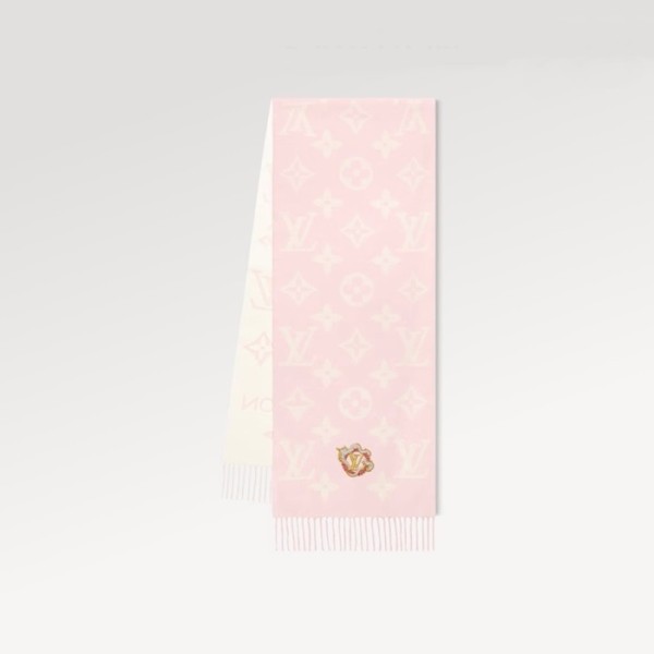 ❤루이비통 여성 핑크 머플러 - Louis vuitton Womens Pink Muffler - acc1862x