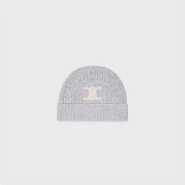 ❤셀리느 남/녀 카멜 비니 - Celine Unisex Gray Beanie - acc1865x