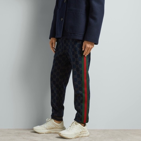 ❤구찌 남성 네이비 트레이닝 팬츠 - Gucci Mens Navy Training Pants - guc299x