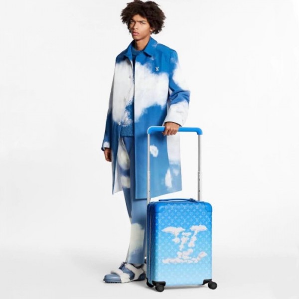 ❤루이비통 호라이즌 50 블루 캐리어 - Louis vuitton Horizon 50 Blue Carrier - lvc88x