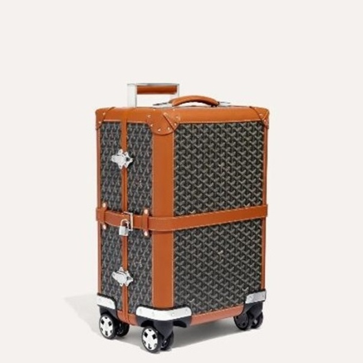 ❤고야드 부흐제 트롤리 블랙 탄 캐리어 - Goyard Trolley Two-tone Carrier - goc121x