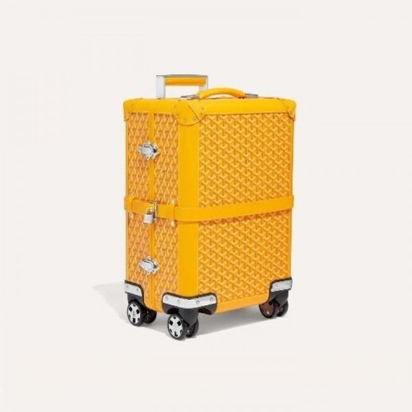 ❤고야드 부흐제 트롤리 옐로우 캐리어 - Goyard Trolley Yellow Carrier - goc124x