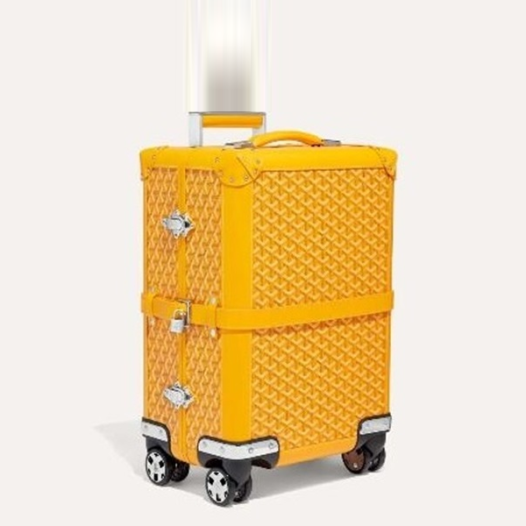 ❤고야드 부흐제 트롤리 옐로우 캐리어 - Goyard Trolley Yellow Carrier - goc124x