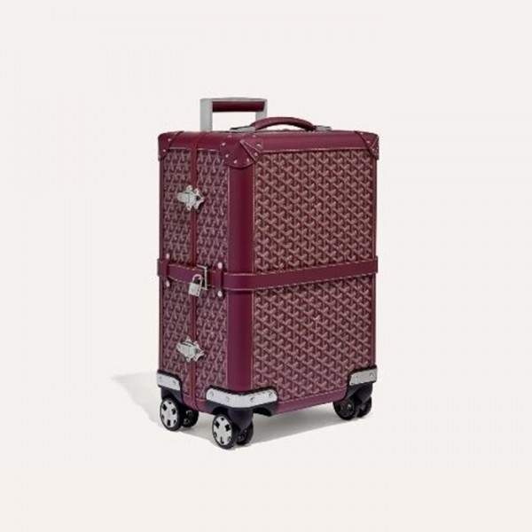 ❤고야드 부흐제 트롤리 버건디 캐리어 - Goyard Trolley Burgundy Carrier - goc127x