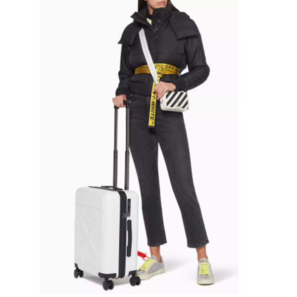 ❤오프화이트 시그니처 화이트 캐리어 - Off-white White Carrier - ofc137x