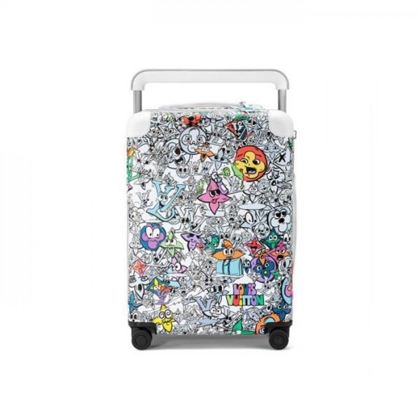 ❤루이비통 호라이즌 55 화이트 캐리어 - Louis vuitton Horizon 55 Carrier - lvc154x