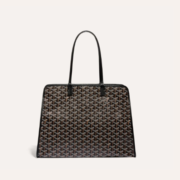❤고야드 남/녀 블랙 하디 백- Goyard Unisex Black Hardy Bag - gob996x