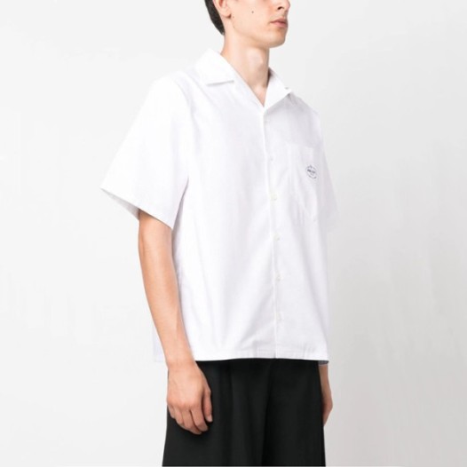 ❤프라다 남성 화이트 반팔 셔츠 - Prada Mens White Shirts - prc333x