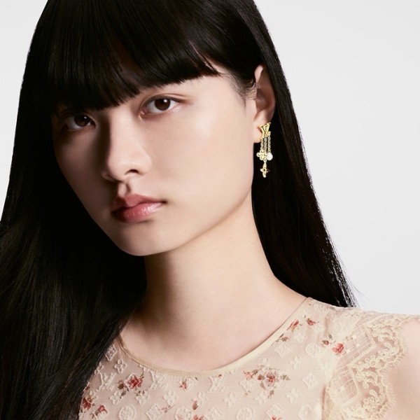 ❤루이비통 여성 골드 이어링 - Louis vuitton Womens Gold Earring - acc1873x