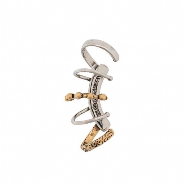 ❤알렉산더 맥퀸 여성 골드 이어링 - Alexander Mcqueen Womens Gold Earring - acc1875x