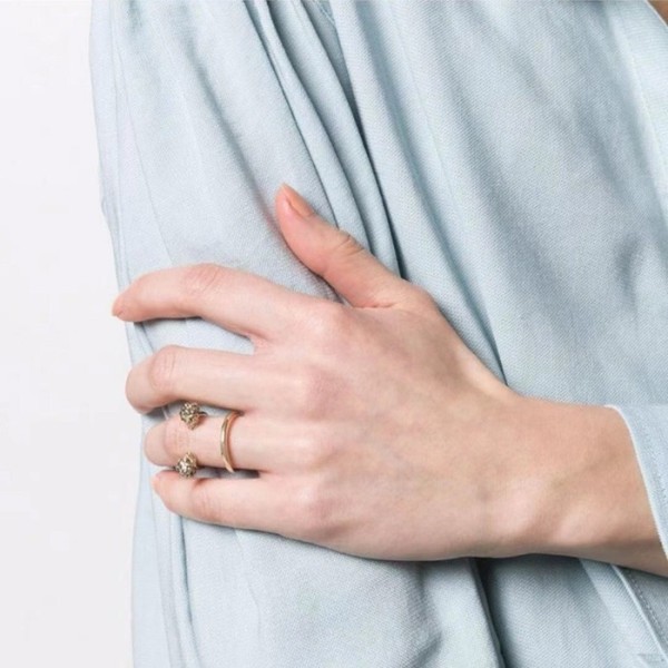 ❤알렉산더 맥퀸 여성 골드 반지 - Alexander Mcqueen Womens Gold Rings - acc1880x