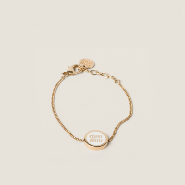 ❤미우미우 여성 골드 팔찌 - Miumiu Womens Gold Bangle - acc1895x