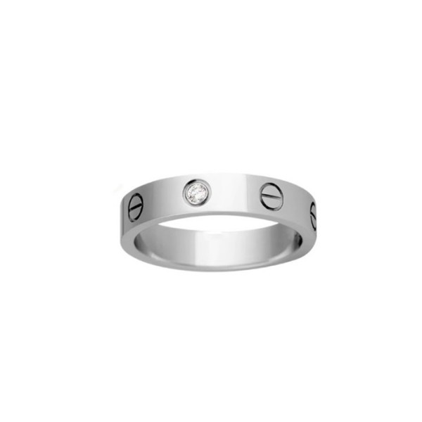 ❤까르띠에 남/녀 화이트 골드 반지 - Cartier Unisex White Gold Ring - acc1907x
