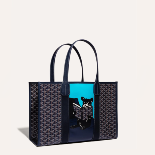 ❤고야드 남/녀 네이비 빌렛 토트백 - Goyard Unisex Villette Tote Bag - gob1016x
