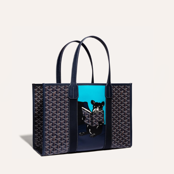 ❤고야드 남/녀 네이비 빌렛 토트백 - Goyard Unisex Villette Tote Bag - gob1016x