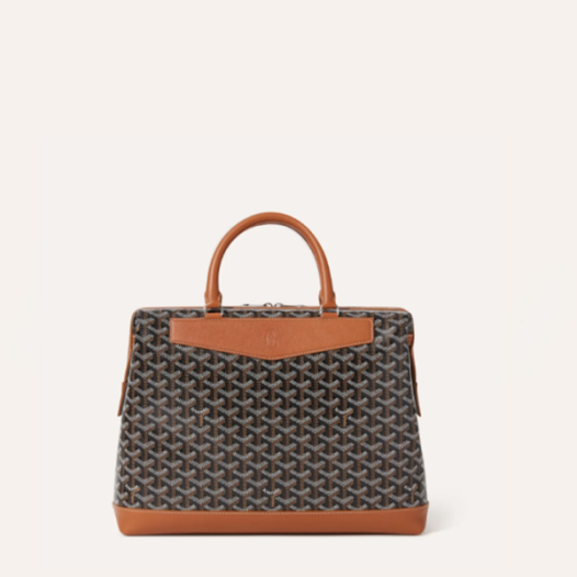 ❤고야드 남성 블랙 탄 시스알팡 서류가방 - Goyard Mens Cisalpin Tote Bag - gob1022x